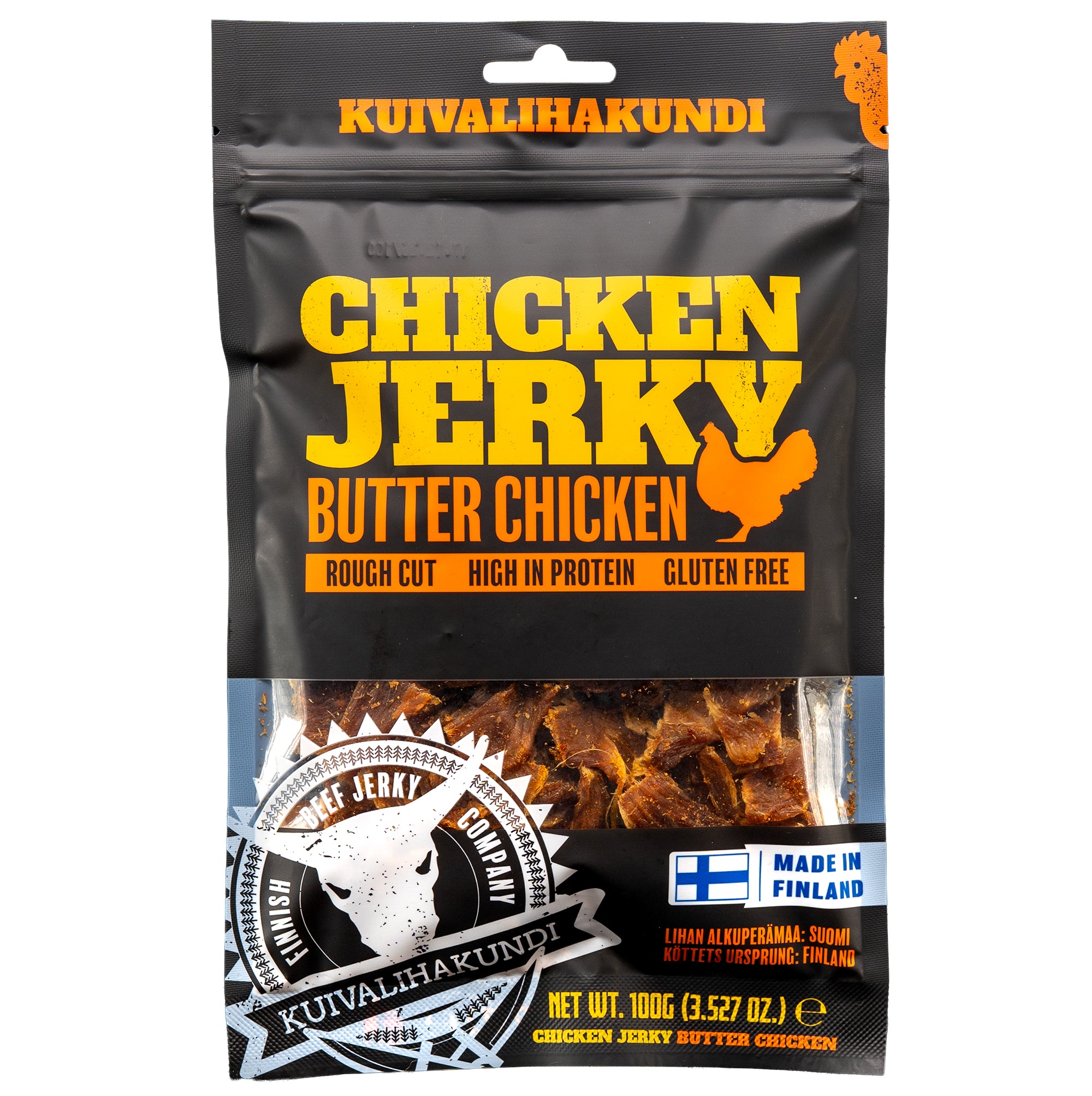 Chicken Jerky - Butter Chicken - 100g