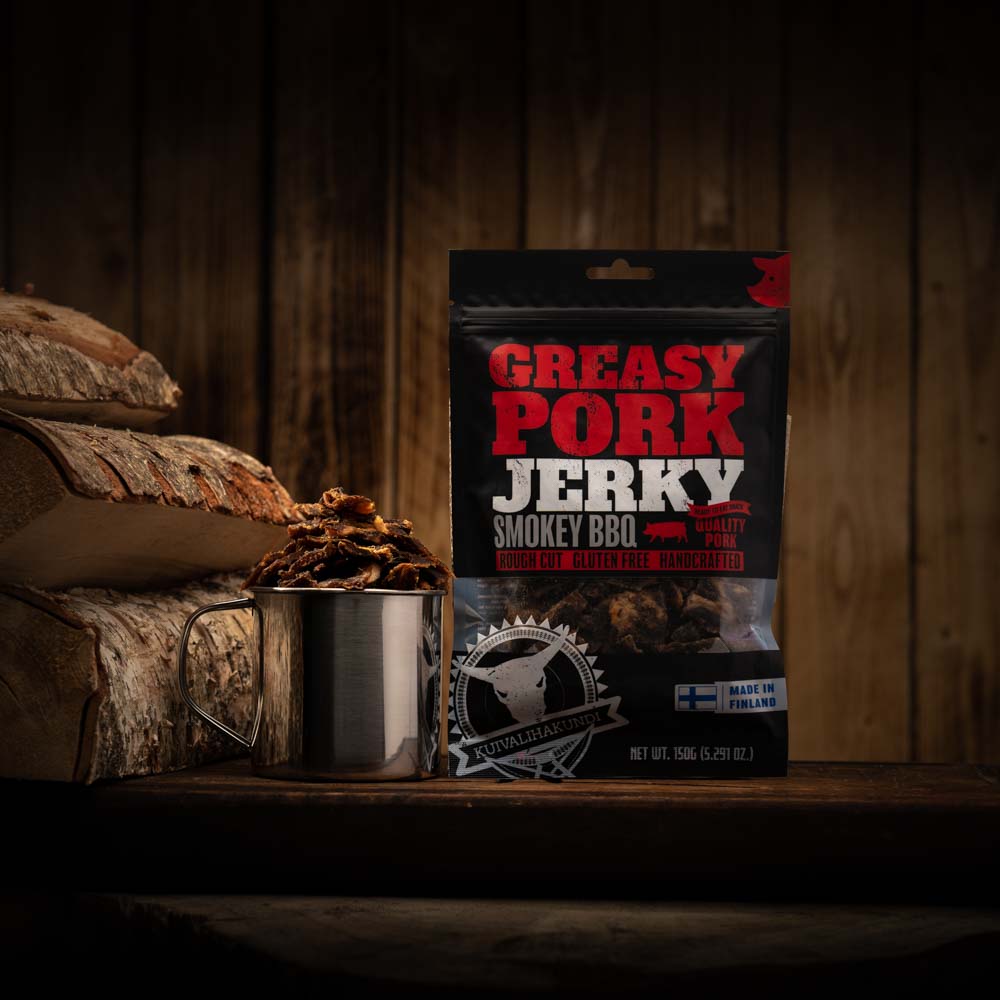 Pork Jerky - Smokey BBQ - 150g