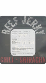 Beef Jerky Chili-Sriracha – 100% Rundvlees – 3 x 50 g