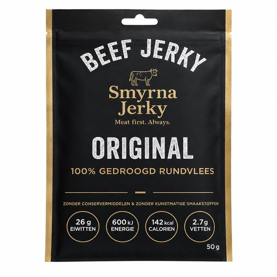 Beef Jerky Original – 100% Rundvlees – 3 x 50g