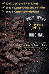 Beef Jerky Original – 100% Rundvlees – 3 x 50g