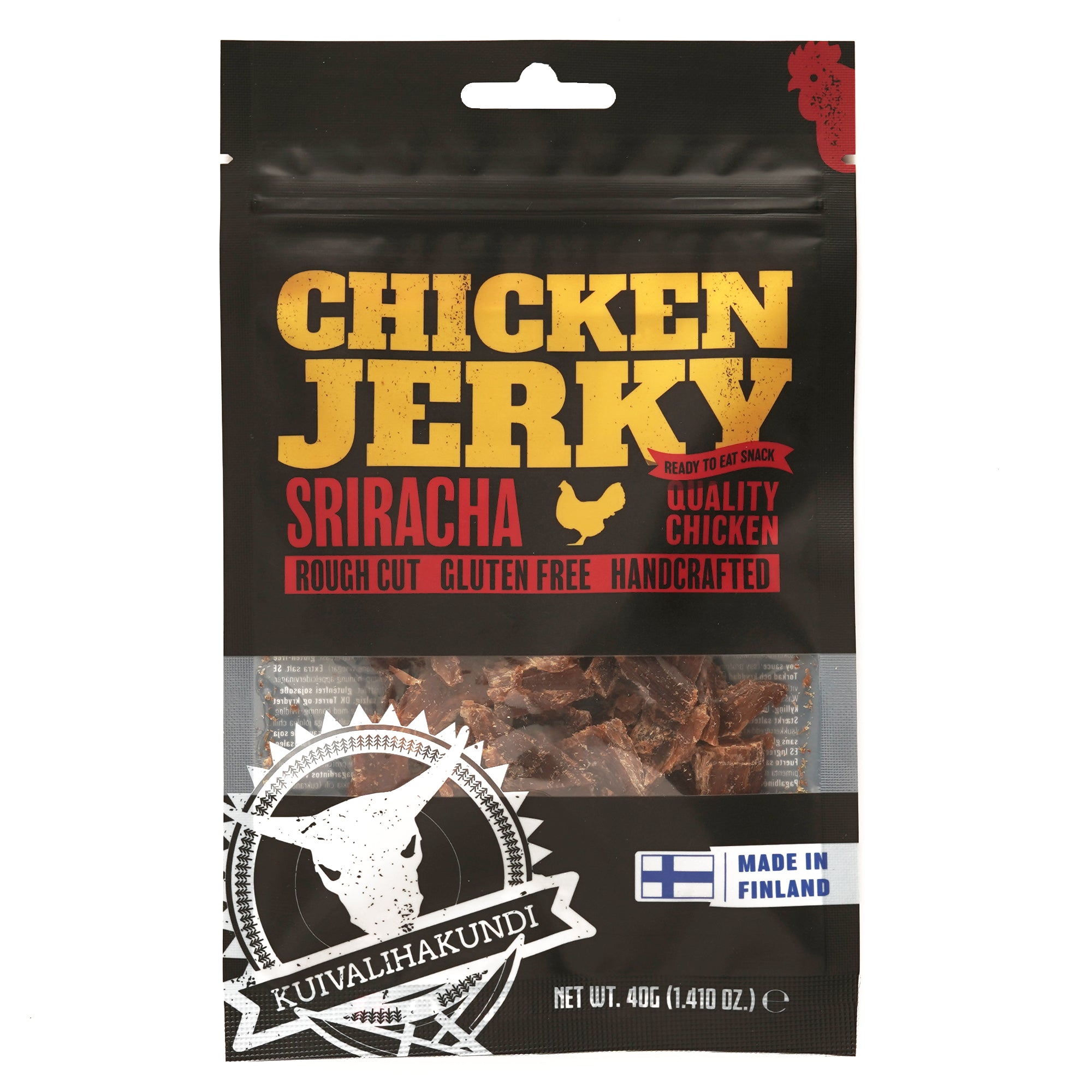 Chicken Jerky - Sriracha - 100g