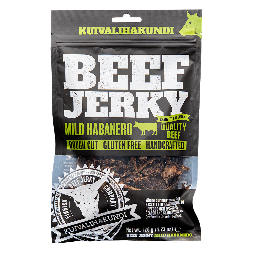 Beef Jerky - Mild Habanero - 120g